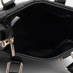 Fastrack Structured Handheld Bag with Quilted Detail image 5