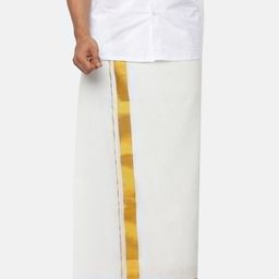 Ramraj Men Pure Cotton Dhoti-image-74