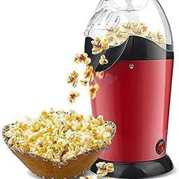 Krupasadhya Popcorn Maker, Popper Electric Machine Snack Maker, with Measuring Cup and Removable Lid/Instant Popcorn Grade image 1