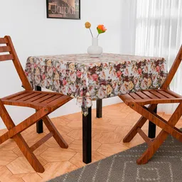 Kuber Industries Multicolour Printed 2 Seater Reversible Dining Table Cover image 3