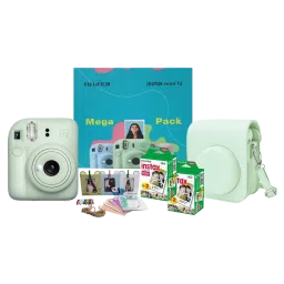 FUJIFILM Instax Mini 12 Mega Pack Instant Camera with 40 Shots (Mint Green)-picture-9