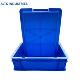 generic Alts Portable Blue Crate 400x300x120 mm Crates - (Blue) - Pack of 3 Pcs image 2