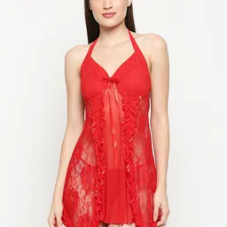 Lady Love Red Net Baby Doll-picture-12