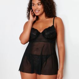 Trendyol Self Designed Shoulder Straps Baby Doll-19