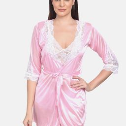 mod & shy Pink & White Baby Doll-image-10
