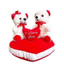 Smartots Kids Red Couple Teddy Bear Toy-20
