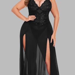 FIMBUL Self Design Shoulder Strap Net Baby Doll image 5