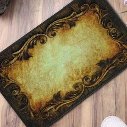 Gallery99 Brown & Beige Machine Tufted Doormat-19