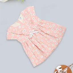 MeeMee Girls Floral Print Ruffle Detail Fit & Flare Dress-image-32