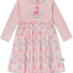 JusCubs Conversational Printed Cotton Fit and Flare Dress-image-27