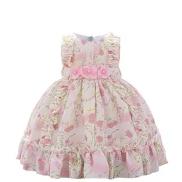StyleCast x Revolte Floral Print Applique Balloon Dress-picture-55