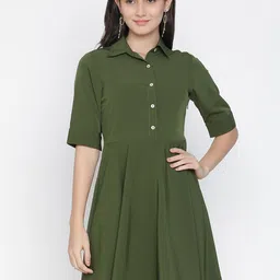 DRAAX Fashions Fit & Flare Dress-image-68