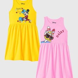 KUCHIPOO Printed Pack of 2 Fit & Flare Dress-picture-36