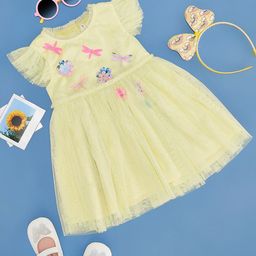 Pantaloons Baby infants Floral Fit & Flare Dress-image-70