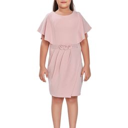 Peppermint Flutter Sleeve A-Line Dress-picture-14