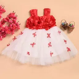 MS BROTHERS Girls Floral Fit & Flare Dress-image-53