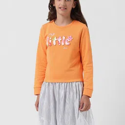 Vero Moda Typography Printed Pure Cotton Tshirt-image-49