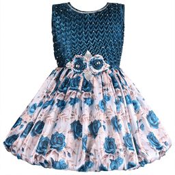 Wish Karo Floral Print Fit & Flare Dress-picture-35