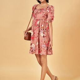 Honey by Pantaloons Floral Printed Fit & Flare Dress-picture-40