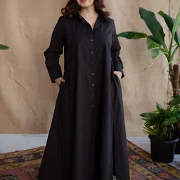 THE INDIAN ETHNIC CO A-Line Maxi Dress-image-41
