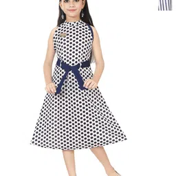 BAESD Girls Pack Of 2 Striped Sleeveless A-Line Midi Dress-image-72