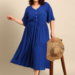 The Pink Moon A-Line Midi Dress-picture-20