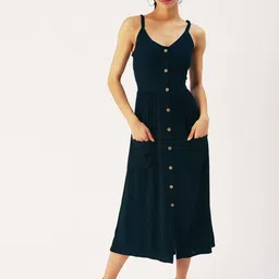 DressBerry Sleeveless A-Line Midi Dress-picture-34