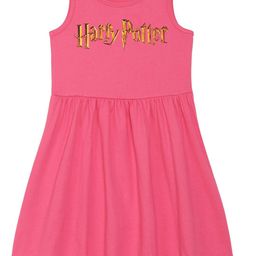 Harry Potter by Wear Your Mind Pink Fit and Flare Dress-image-37