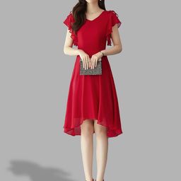 JC Collection Women Red Dress-image-35