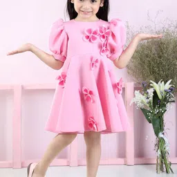 THE LITTLE CELEBS Floral Sheath Dress-picture-18