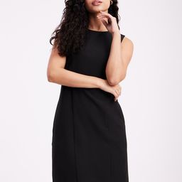 FableStreet Round Neck Sleeveless Sheath Dress-image-62