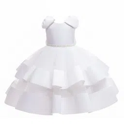 StyleCast Girls White Net Balloon Maxi Dress-image-12