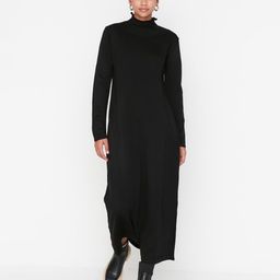Trendyol High Neck Long Sleeves Maxi Dress-picture-40