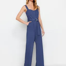 Trendyol Shoulder Straps Basic Jumpsuit-picture-13