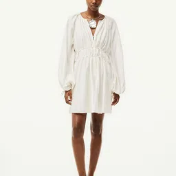 H&M Oversized Tie-Detail Dress-picture-19
