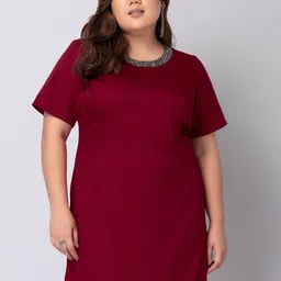 FabAlley Curve Plus Size A-Line Dress-picture-12