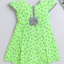 The Magic Wand Floral Printed Cotton Fit & Flare Dress-image-43