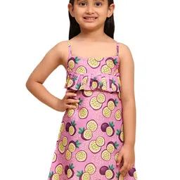 BAESD Print Sleeveless A-Line Dress-image-97