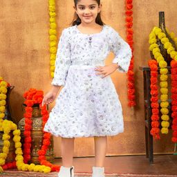 Aarika Woollen A-Line Dress-image-85
