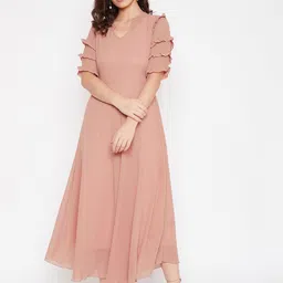 HELLO DESIGN V-Neck Maxi Dress-image-22