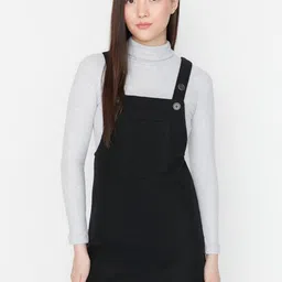 Trendyol Shoulder Straps Pinafore Mini Dress-picture-34