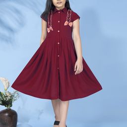 FASHION DREAM Shirt Midi Fit and Flare Dress-picture-43