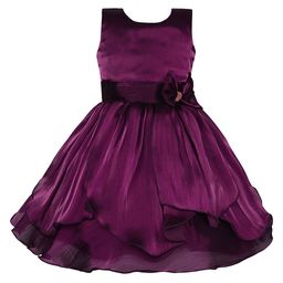 Wish Karo Satin A-Line Dress-image-50
