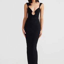 StyleCast x Revolte Applique Maxi Dress-image-48