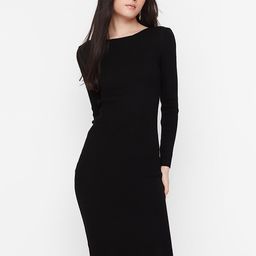 Trendyol Women Black Solid Acrylic Sweater Dress-image-127