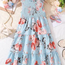 INCLUD Floral Print Fit & Flare Maxi Dress-image-97