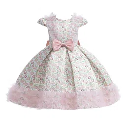 StyleCast Pink & White Floral Print Fit & Flare Maxi Dress-picture-17