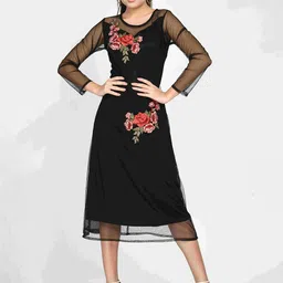 FLYING FEST Floral Net Dress-picture-28
