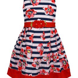 Wish Karo Girls Floral Print A-Line Dress-picture-5