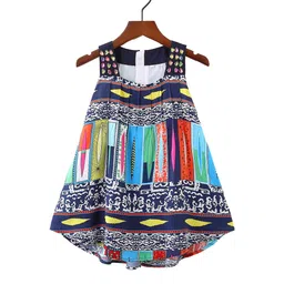 StyleCast x Revolte Print A-Line Dress-image-55